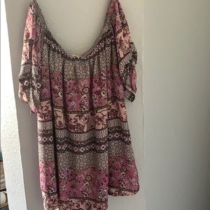 Floral Off The Shoulder Top